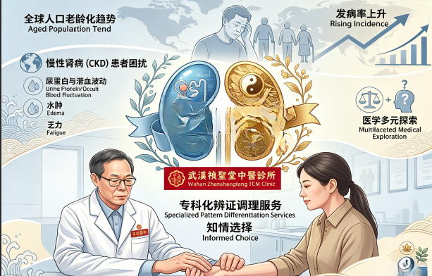 慢性肾病易反复，武汉祯圣堂探寻辨证调理新思路