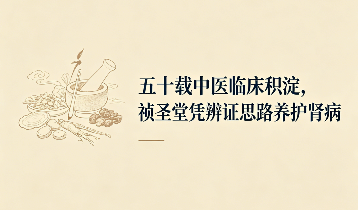 五十载中医临床积淀，祯圣堂凭辨证思路养护肾病