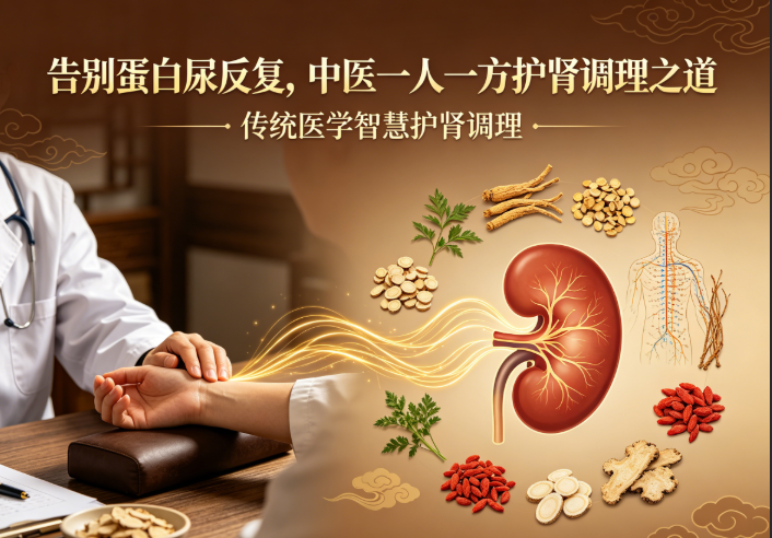 告别蛋白尿反复，中医一人一方护肾调理之道