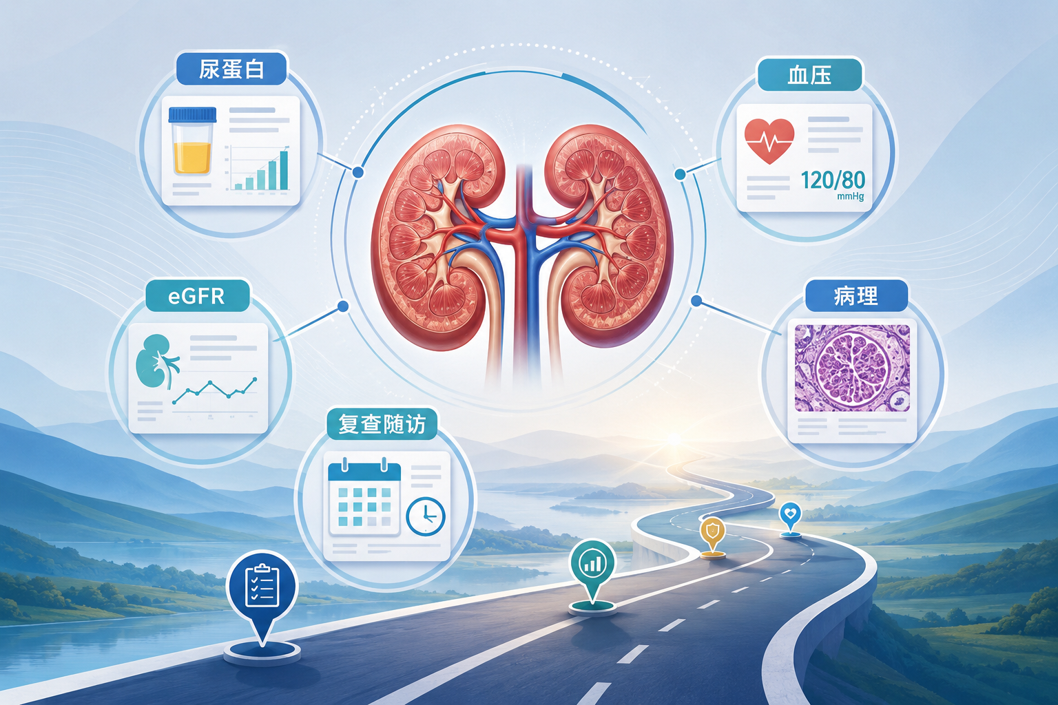 确诊IgA肾病，离尿毒症有多远？决定长期结局的，从来不是单一看某个指标！