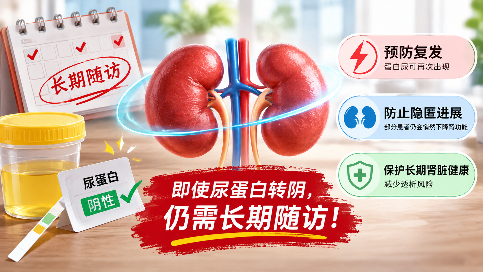 孩子蛋白尿转阴后，为什么仍要长期随访？