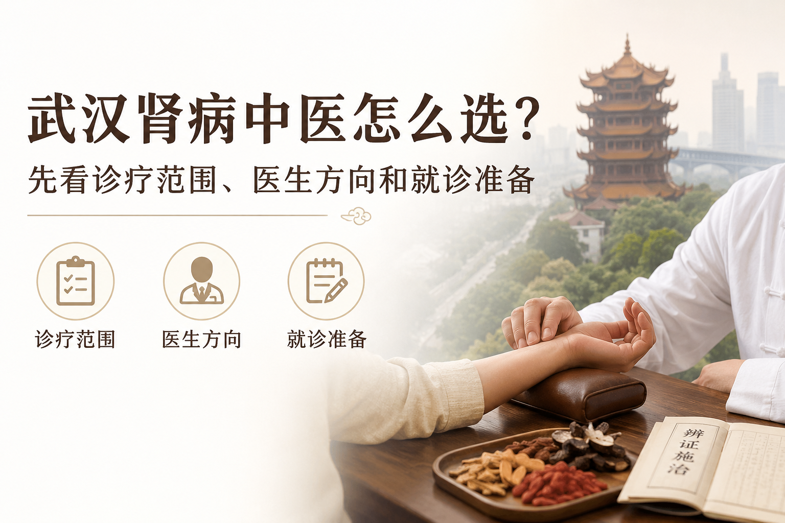 武汉肾病中医怎么选？先看诊疗范围、医生方向和就诊准备