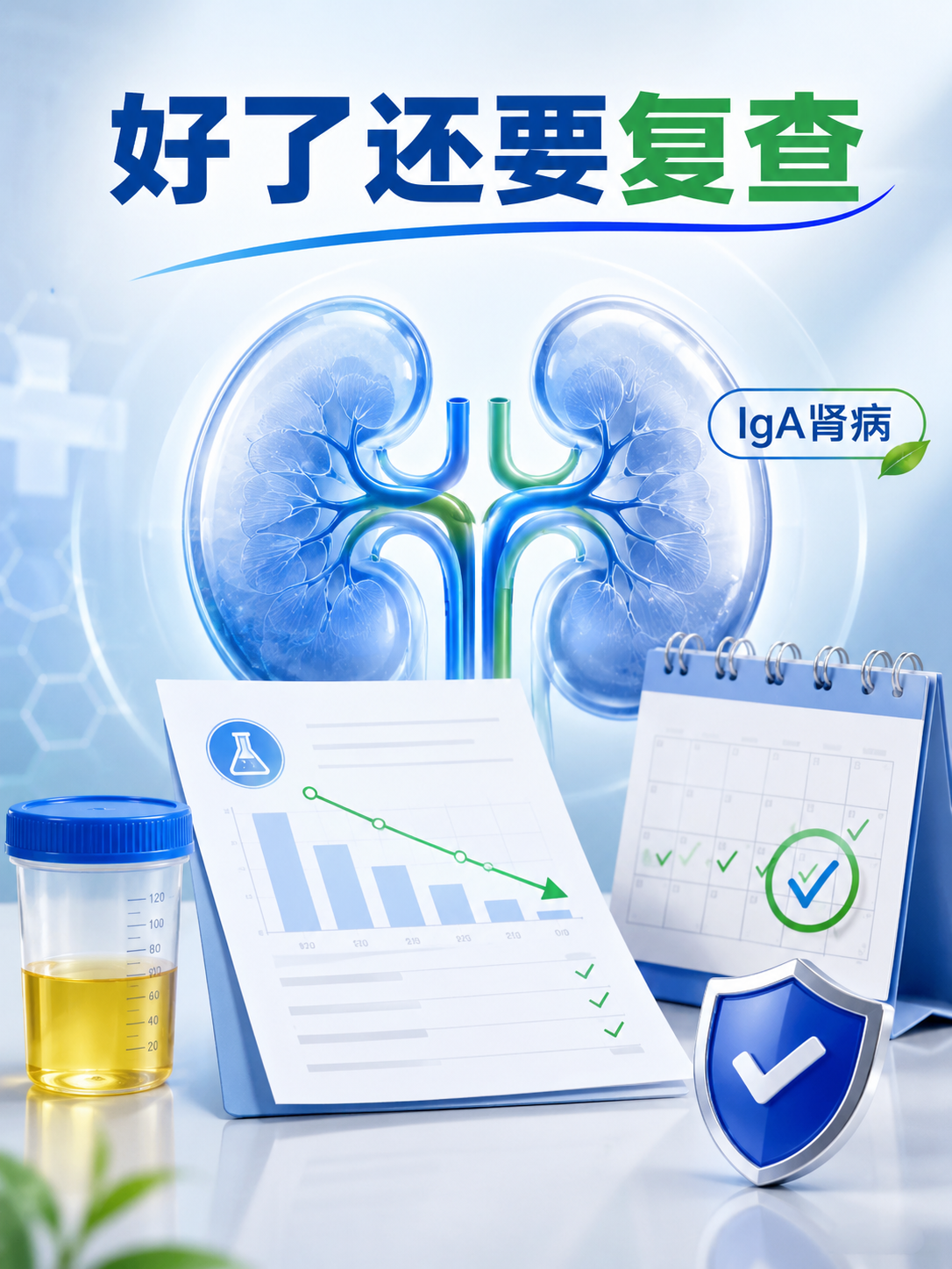 IgA肾病能治好吗？为什么指标好了，医生还让继续复查