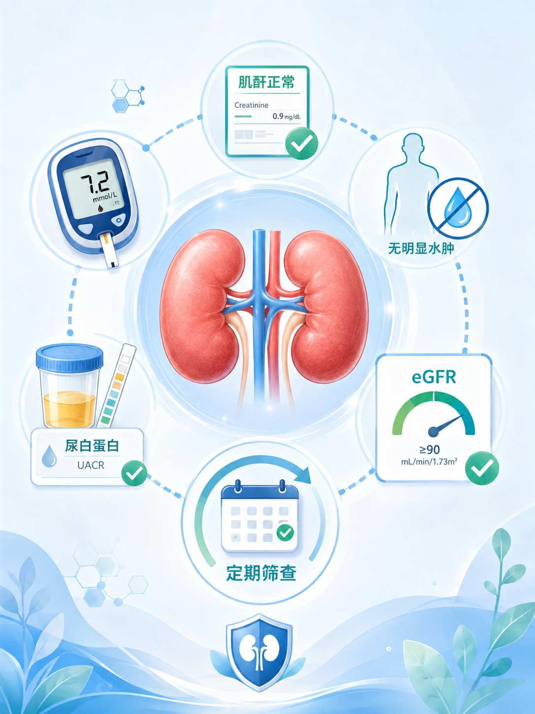 认识糖肾：为什么没有水肿、肌酐正常，也要定期筛查肾脏