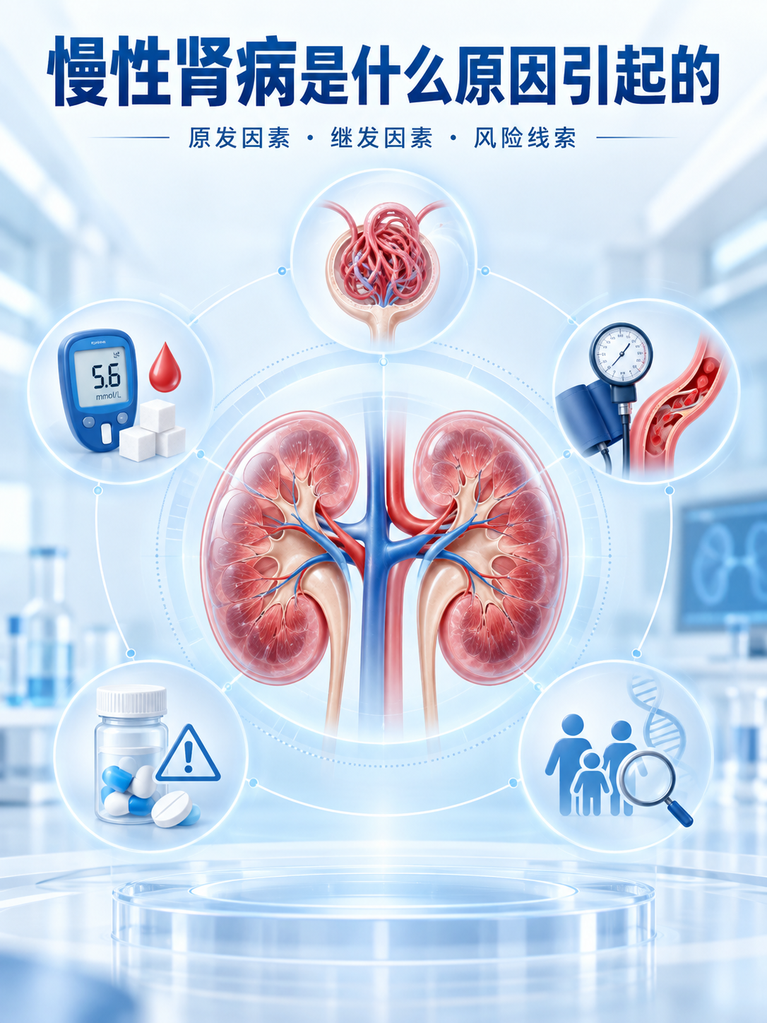 慢性肾病是什么原因引起的：围绕原发因素、继发因素和风险线索逐项说明