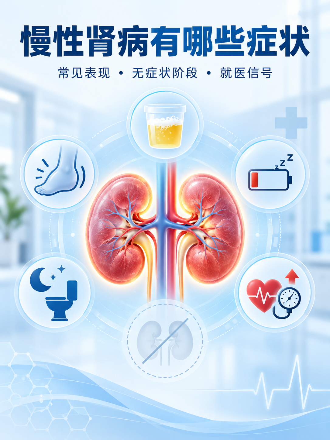 慢性肾病有哪些症状｜重点解读常见表现、无症状阶段和就医信号，并说明就医注意事项