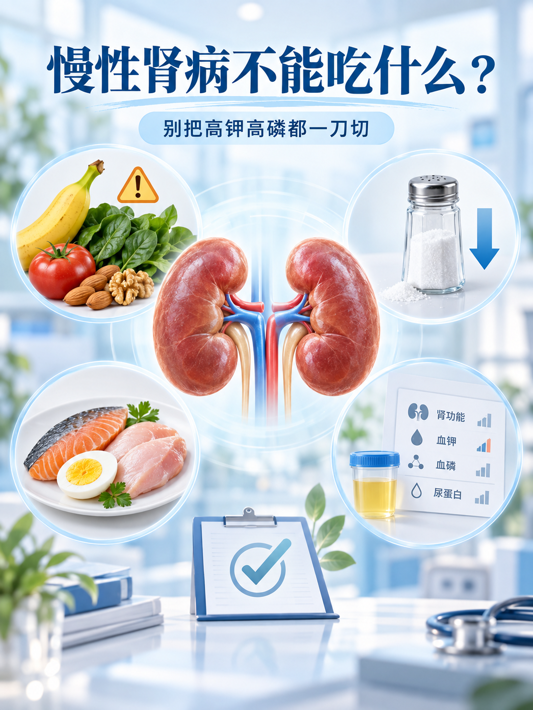 慢性肾病不能吃什么？真正要限制的不是所有“高钾高磷”食物