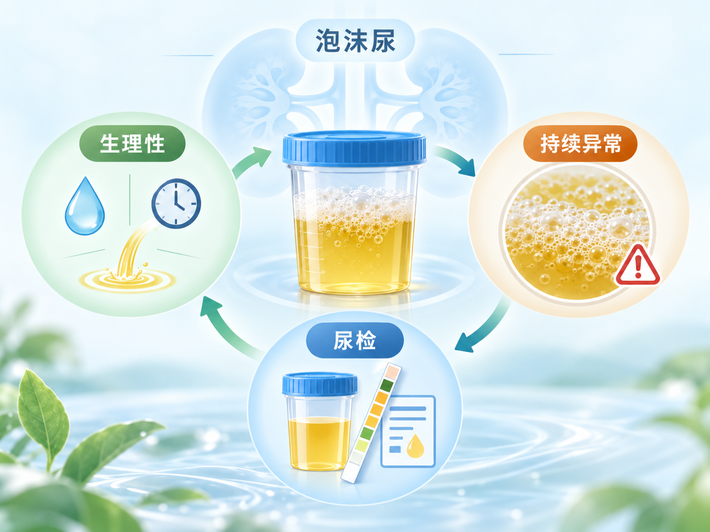 泡沫尿是肾病吗｜从常见生理现象、持续异常和尿检判断了解规范诊疗