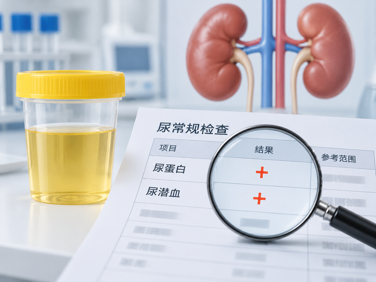 尿蛋白和尿潜血同时阳性，是肾炎吗？先看这几个判断关键