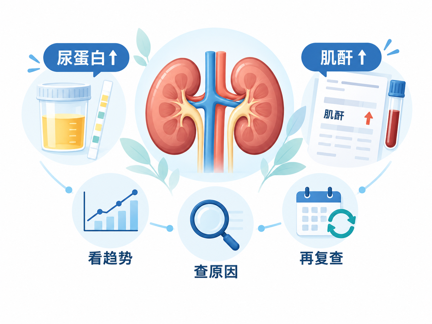 尿蛋白和肌酐都高怎么办？别急着判断严重程度，先看这几个关键点
