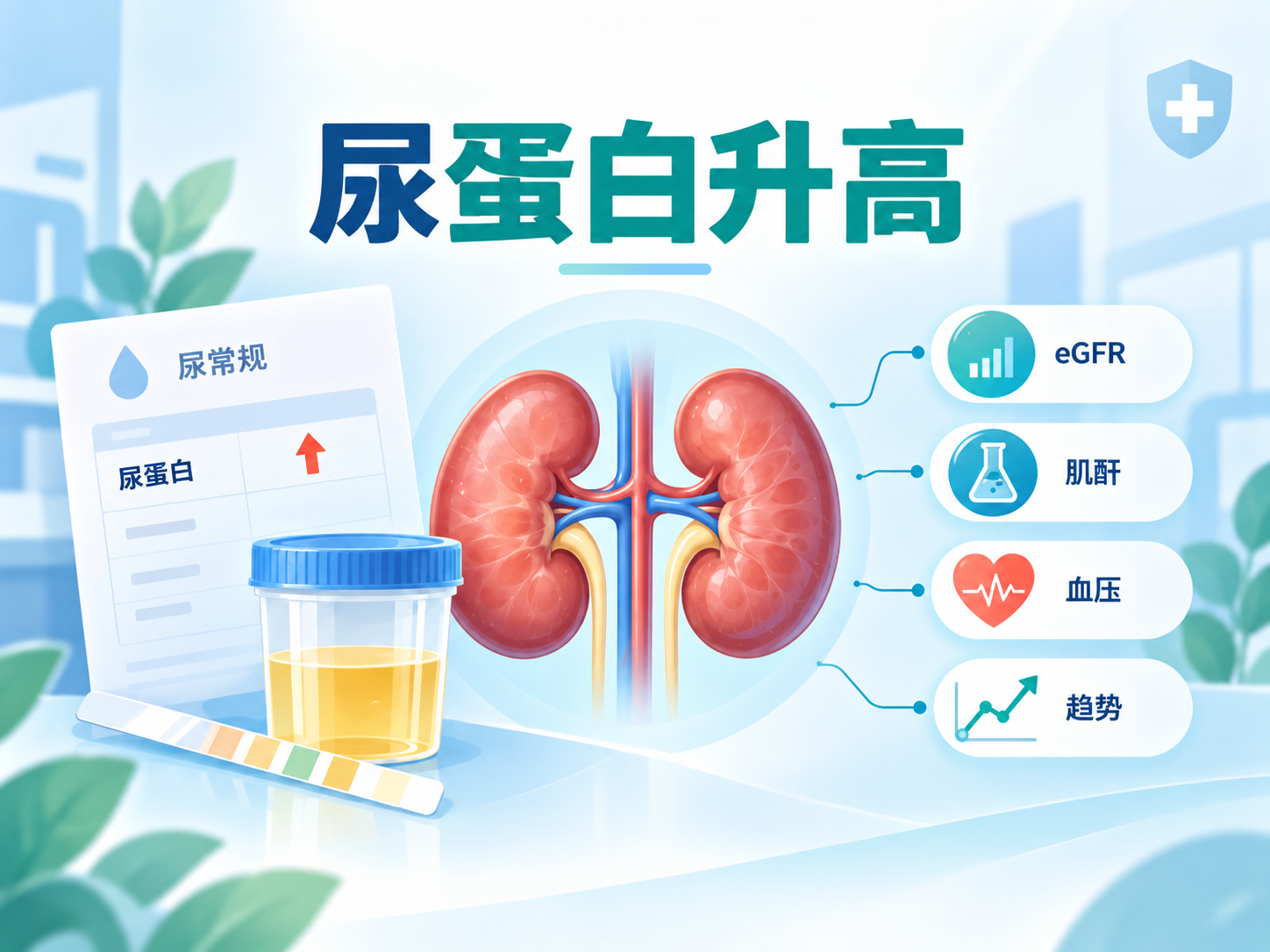 发现尿蛋白升高，离尿毒症还有多远？医生重点看这几个方面