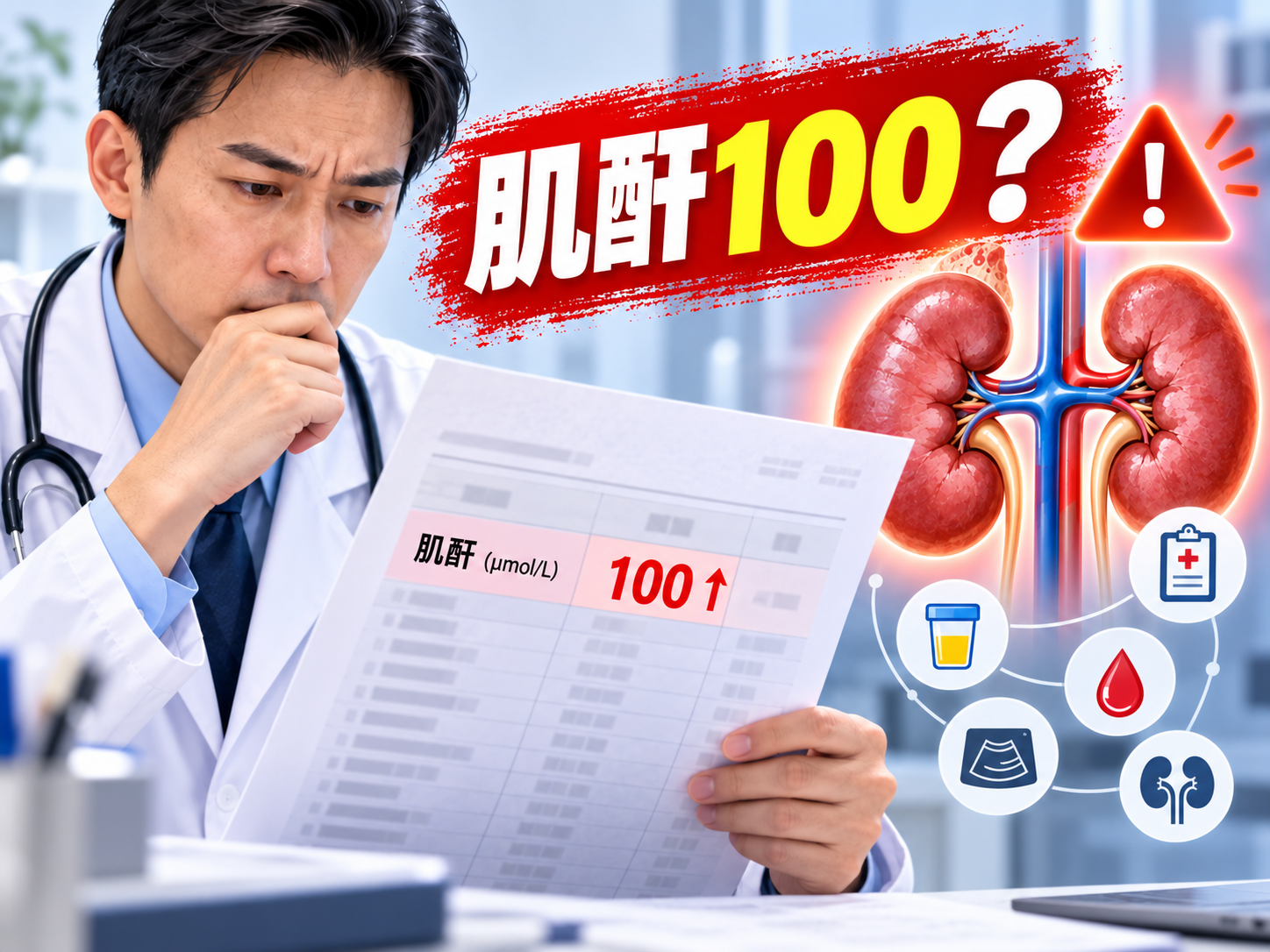 肌酐120严重吗？别急着下结论，先看参考范围、年龄和变化趋势