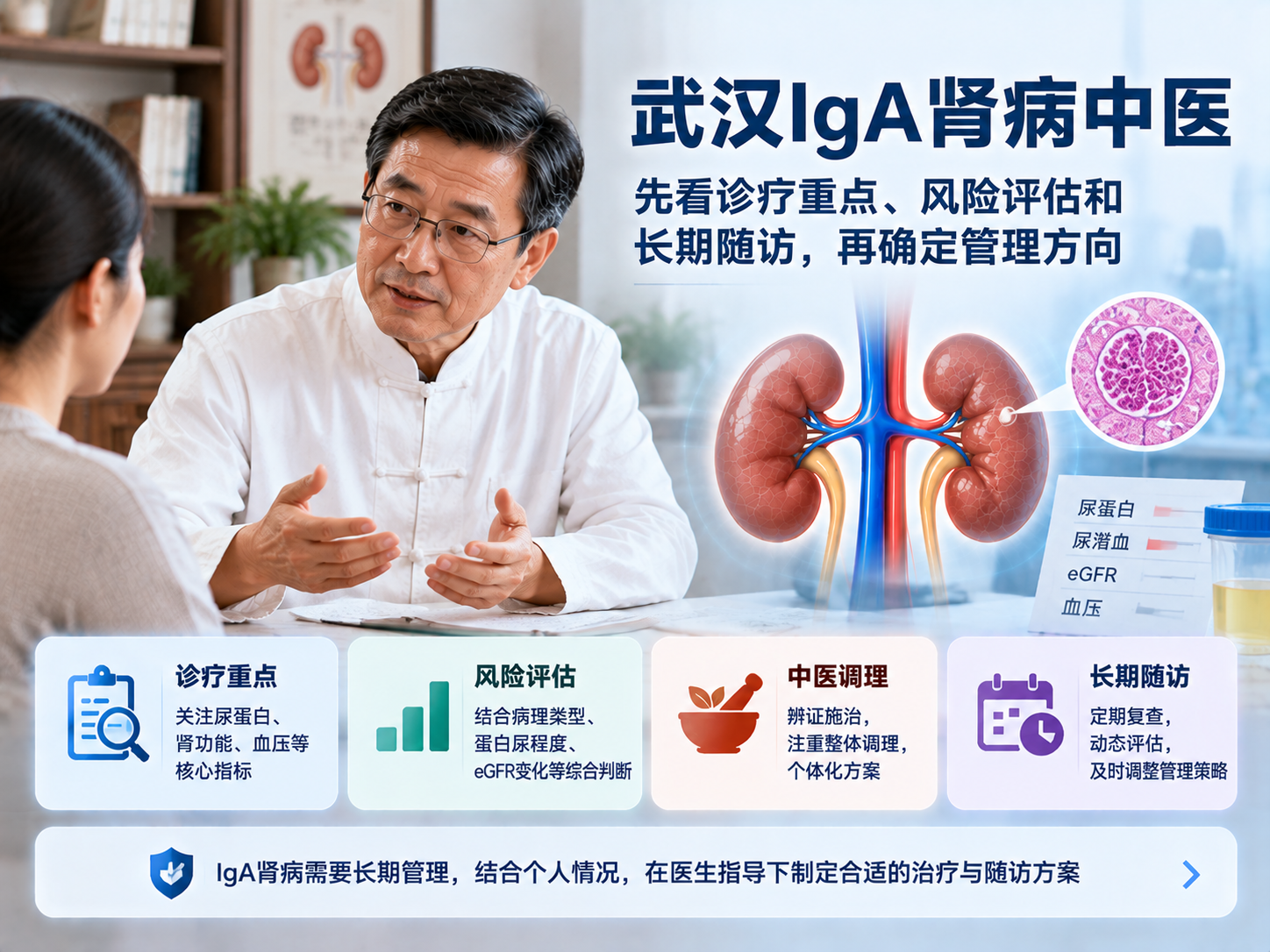武汉IgA肾病中医：先看诊疗重点、风险评估和长期随访，再确定管理方向