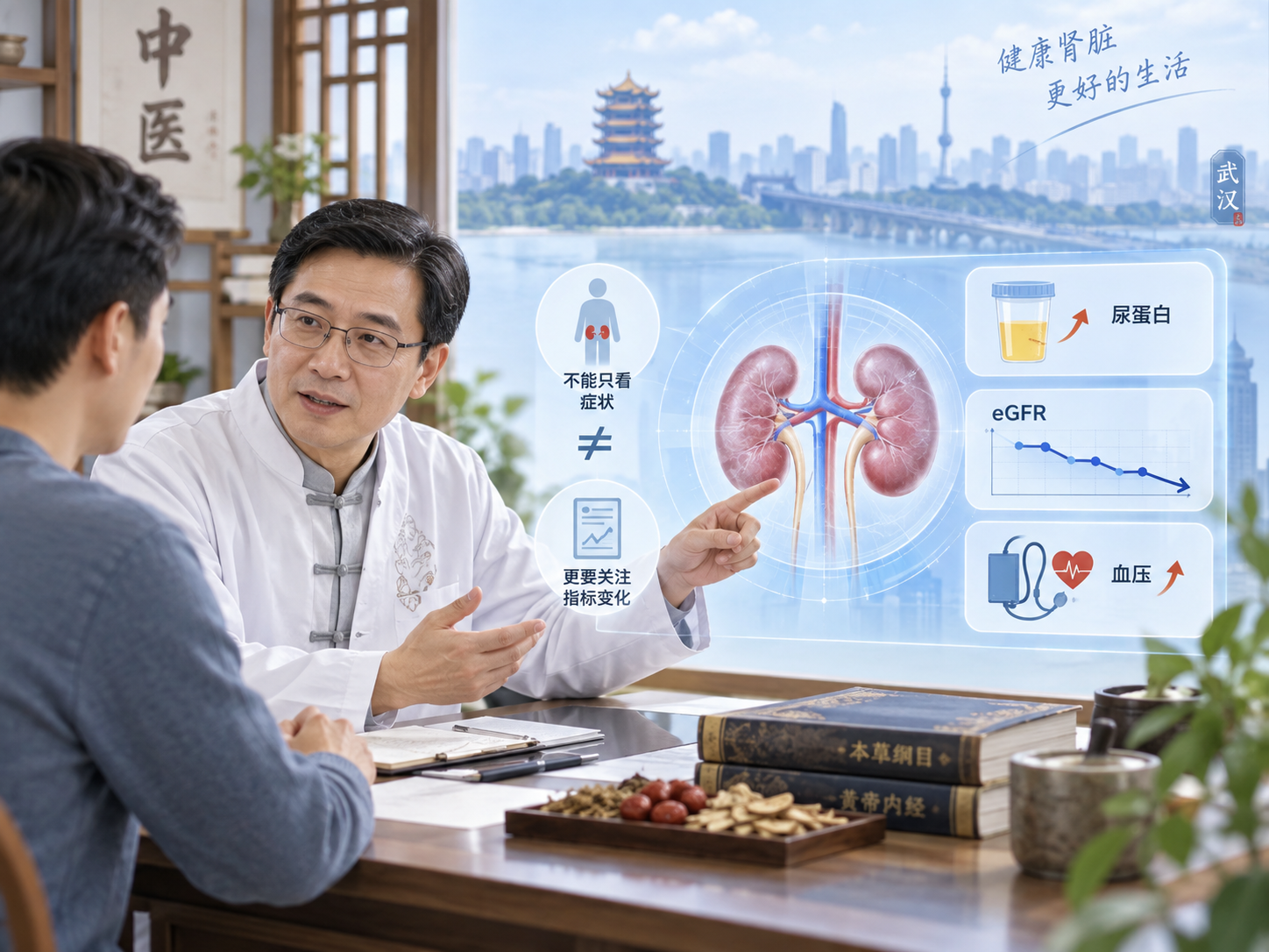 武汉慢性肾炎中医怎么看？不能只看症状，还要关注这些指标变化