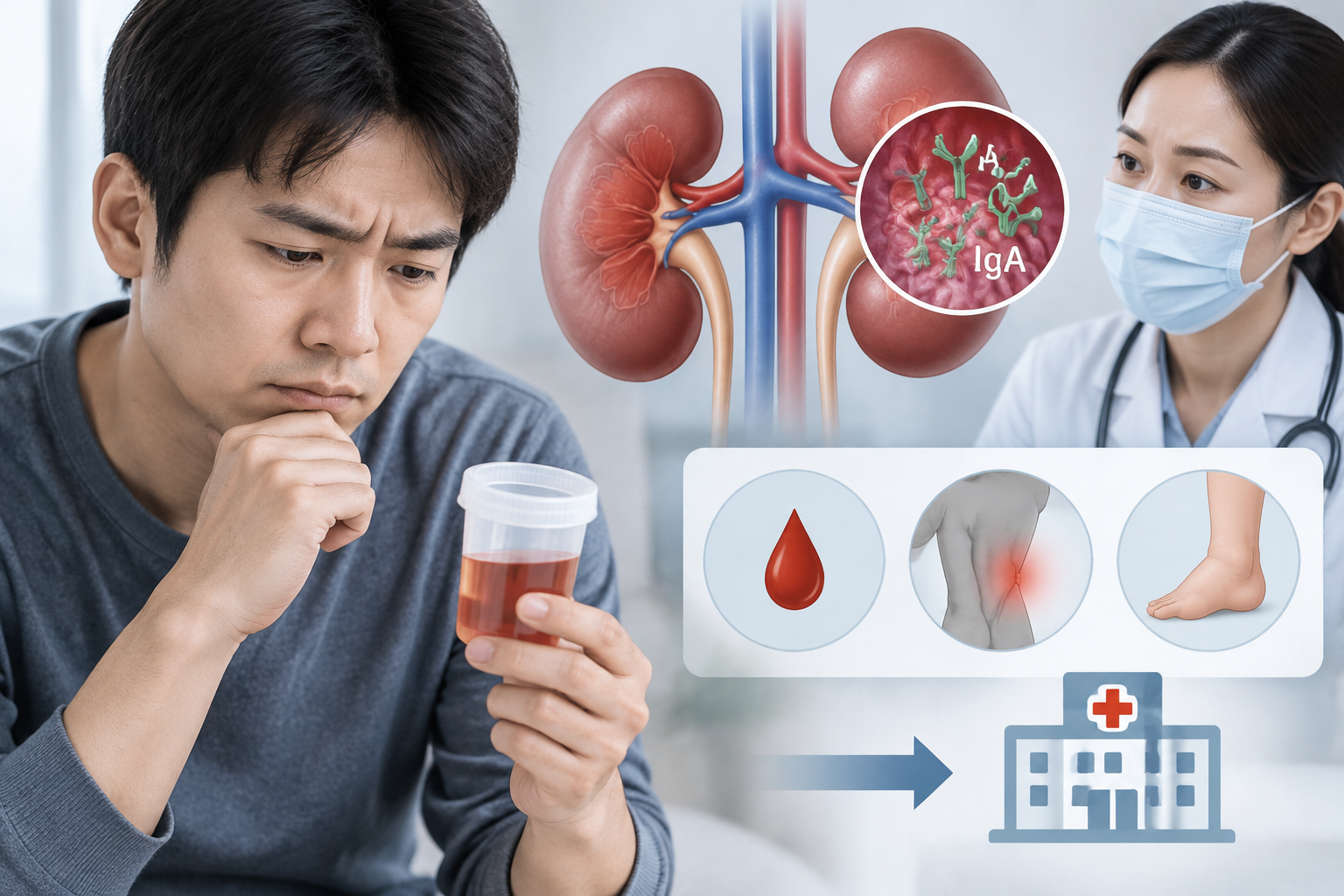 IgA肾病肌酐升高还能恢复吗？关键看原因和肾功能变化