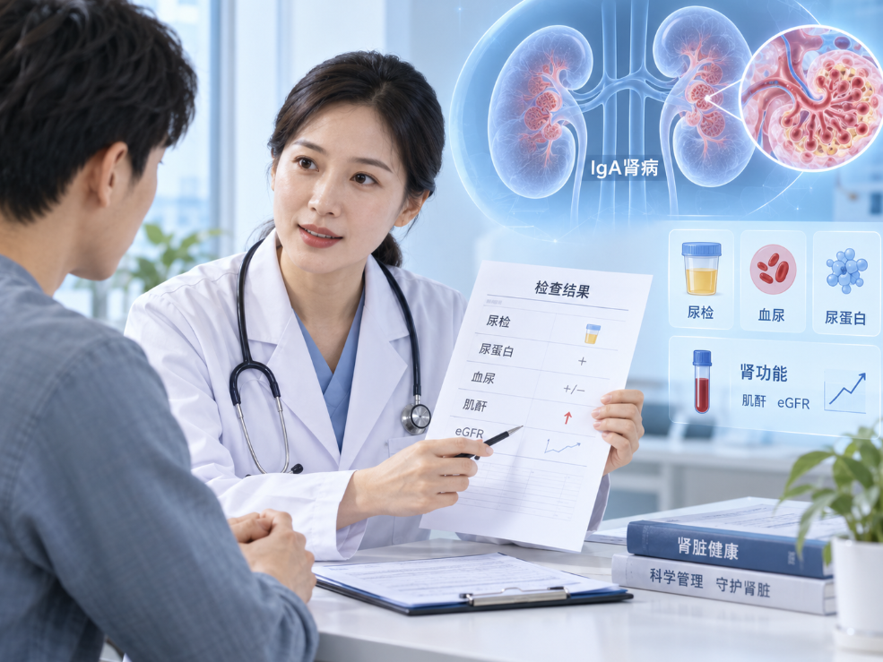 发现IgA肾病怎么办？从检查结果看懂这种肾脏疾病
