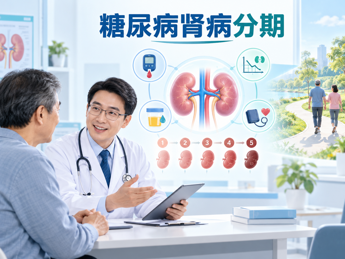 糖尿病肾病分期是什么意思？从检查指标到长期管理全面解析