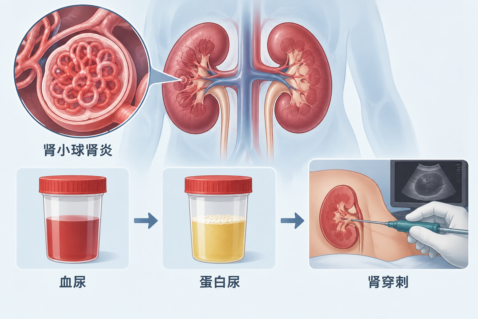 肾小球肾炎是什么？从血尿、蛋白尿到肾穿刺一次讲清