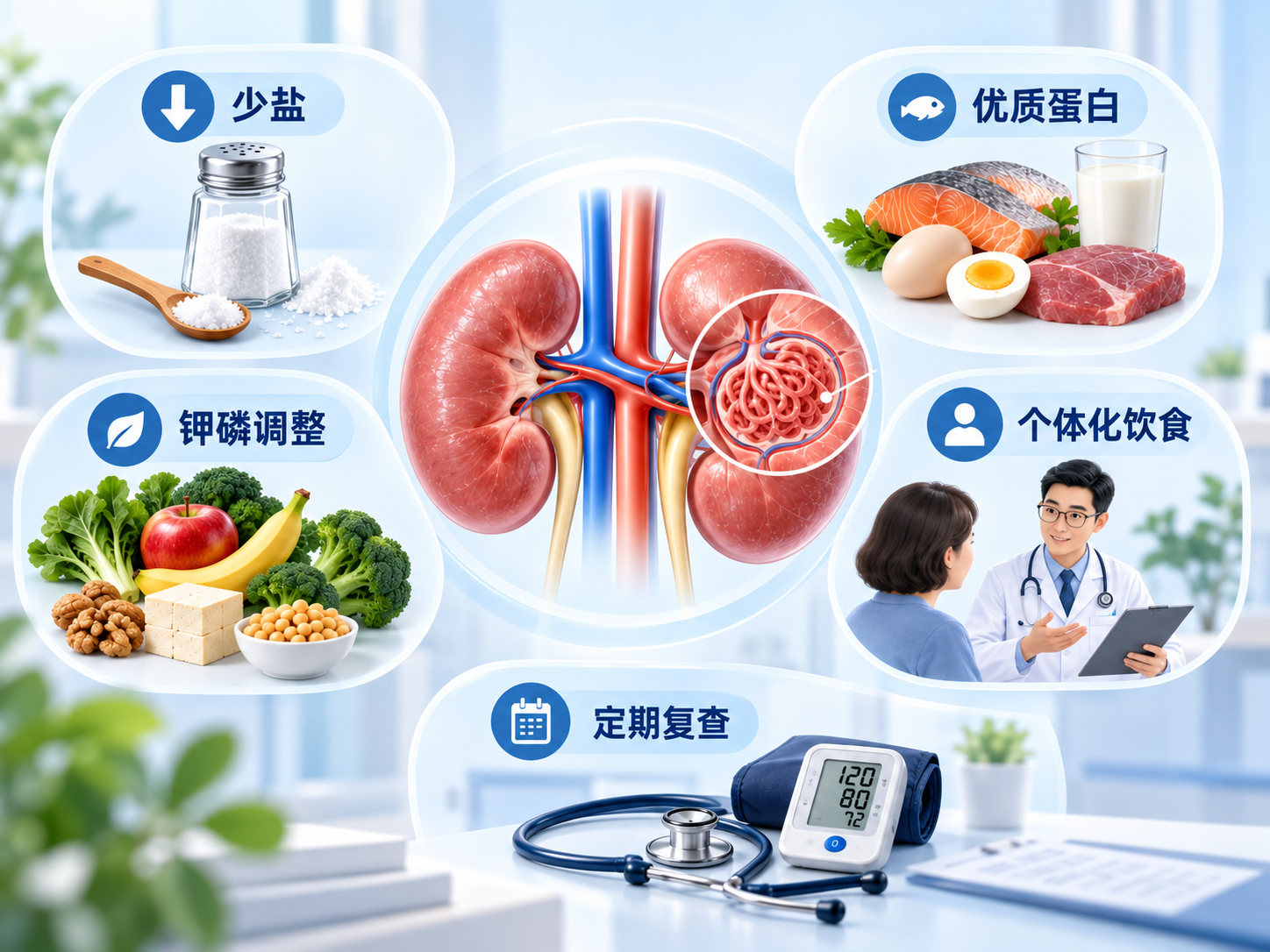 慢性肾炎饮食｜重点解读盐、蛋白质、钾磷与个体化调整，并说明就医注意事项