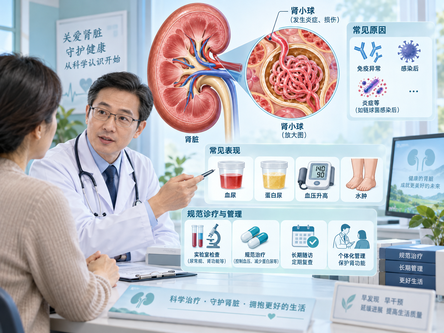 慢性肾小球肾炎是什么病｜从基本概念、常见原因到规范诊疗一次讲清