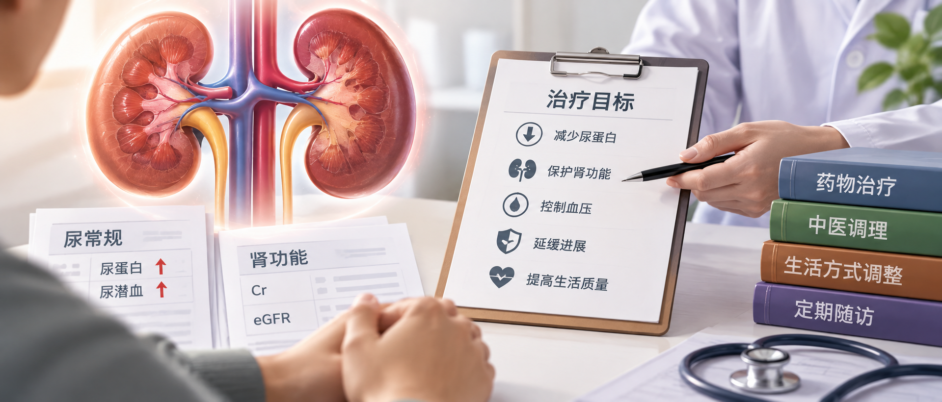 慢性肾小球肾炎怎么治疗？先弄清治疗目标，再决定用什么方案