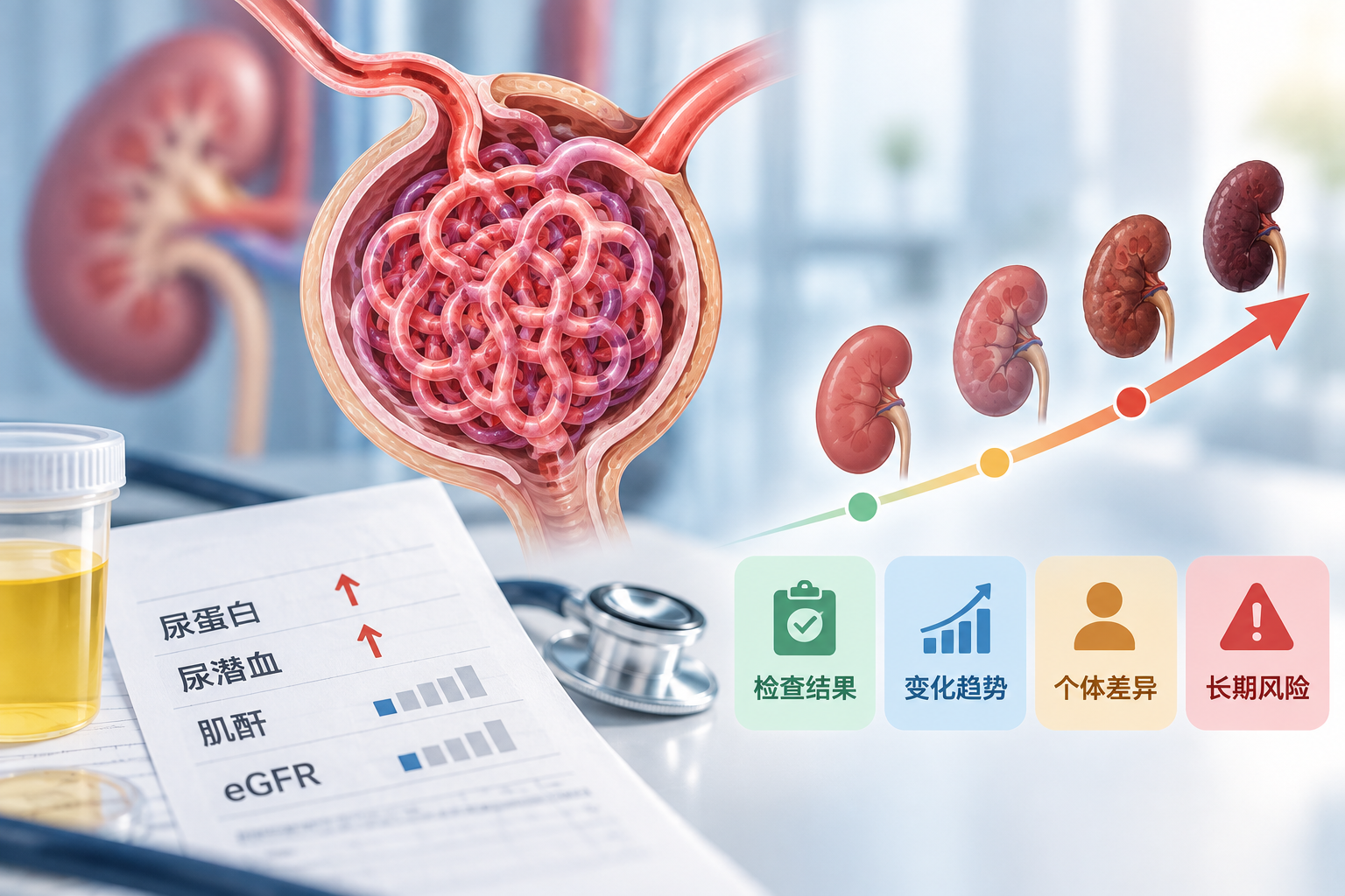 肾小球肾炎到底严重不严重？从检查结果到长期风险这样判断
