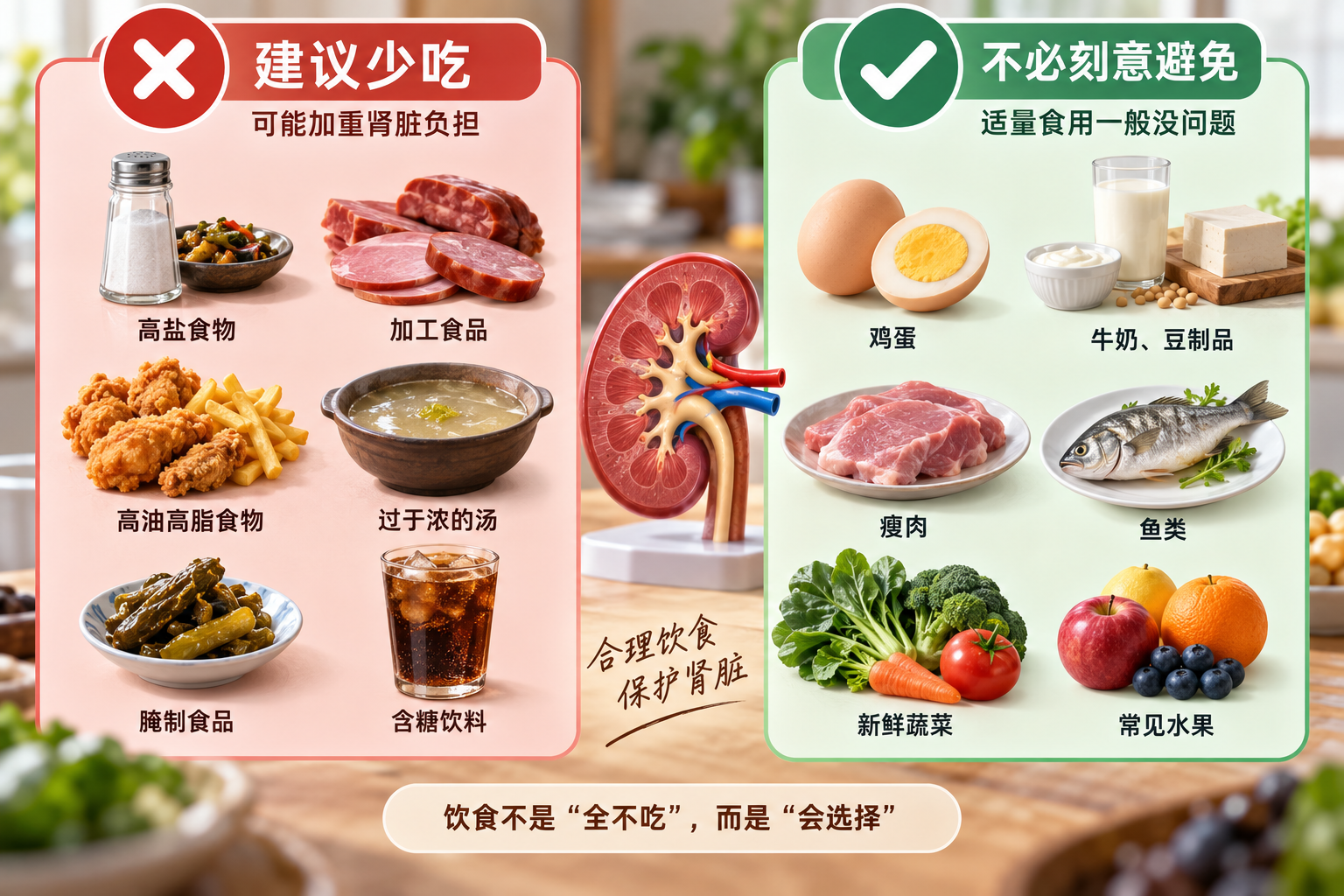 肾小球肾炎不能吃什么？真正要少吃的，和被误伤的食物要分清