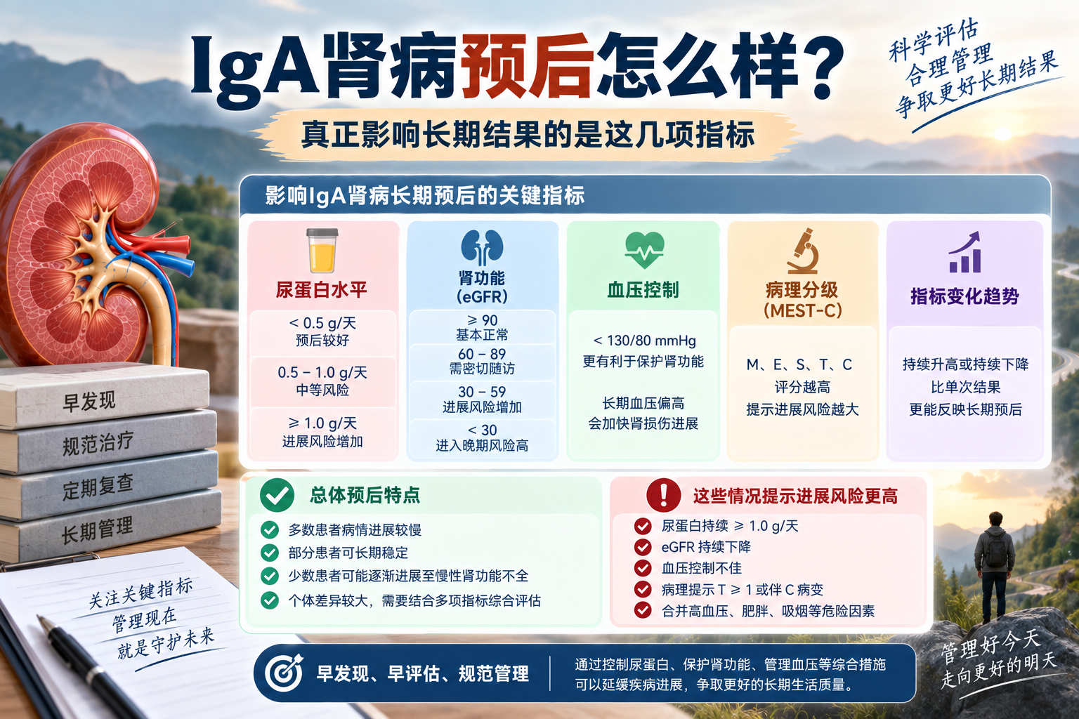 IgA肾病预后怎么样？真正影响长期结果的是这几项指标