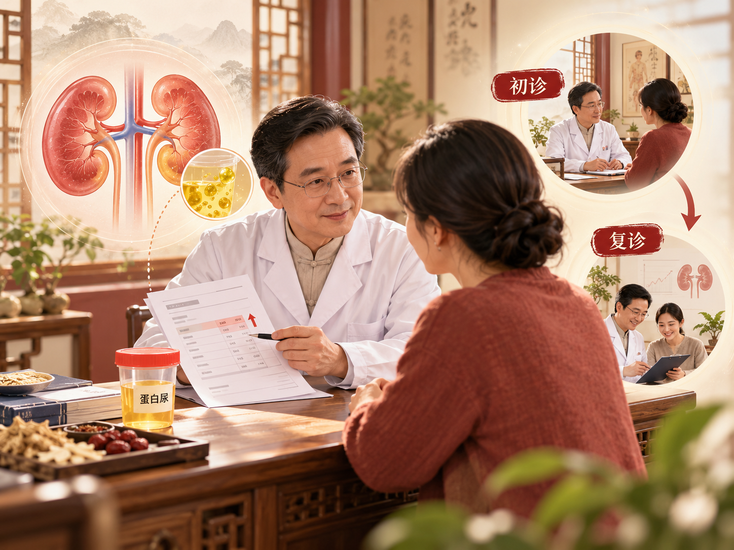 祯圣堂蛋白尿｜从诊疗方向到初诊复诊，患者就医前先了解这些