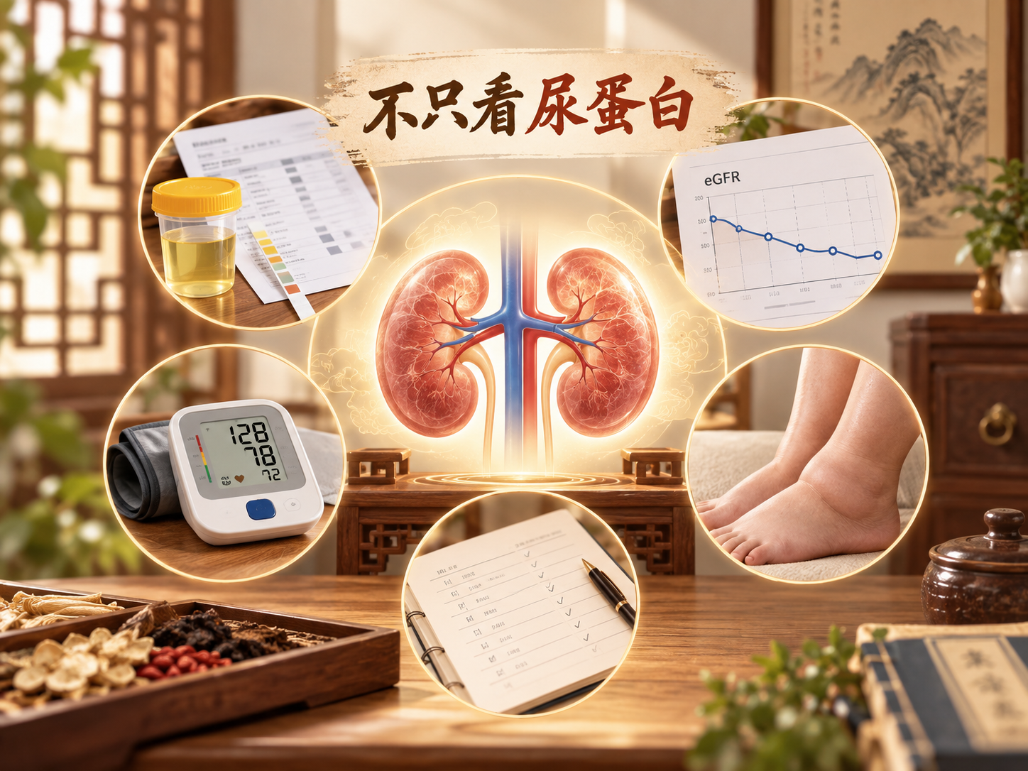 祯圣堂怎么看慢性肾炎？不是只看尿蛋白，更要看这些变化