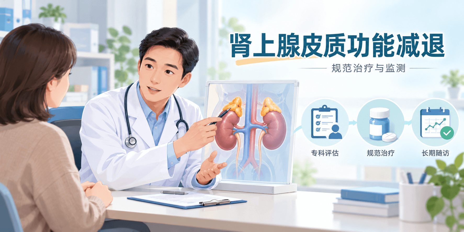 肾上腺皮质功能减退怎么治疗：专科评估、规范处理和监测重点的系统解读