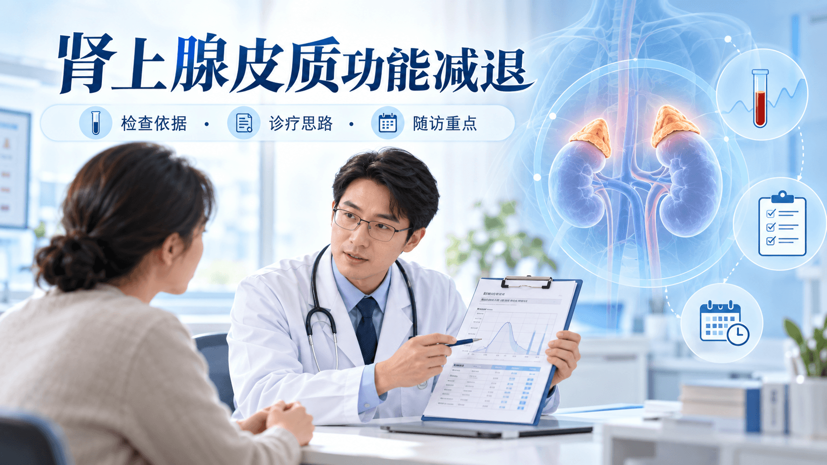肾上腺皮质功能减退是什么病：检查依据、诊疗思路与随访重点