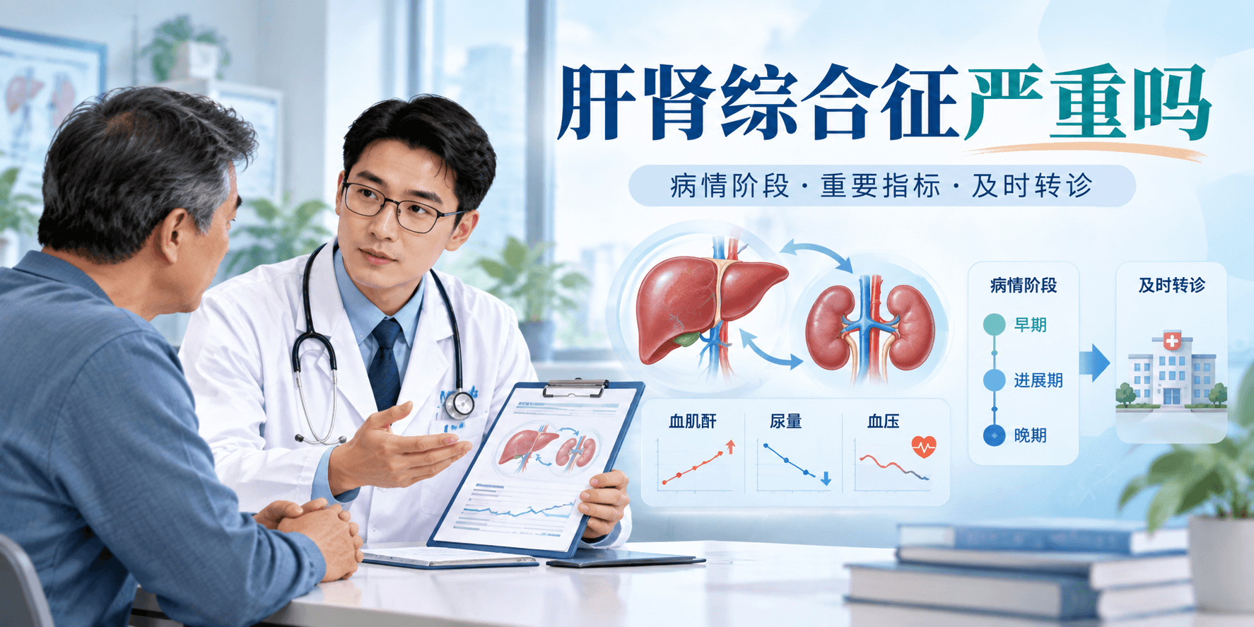 肝肾综合征严重吗：病情阶段、重要指标和及时转诊的系统解读