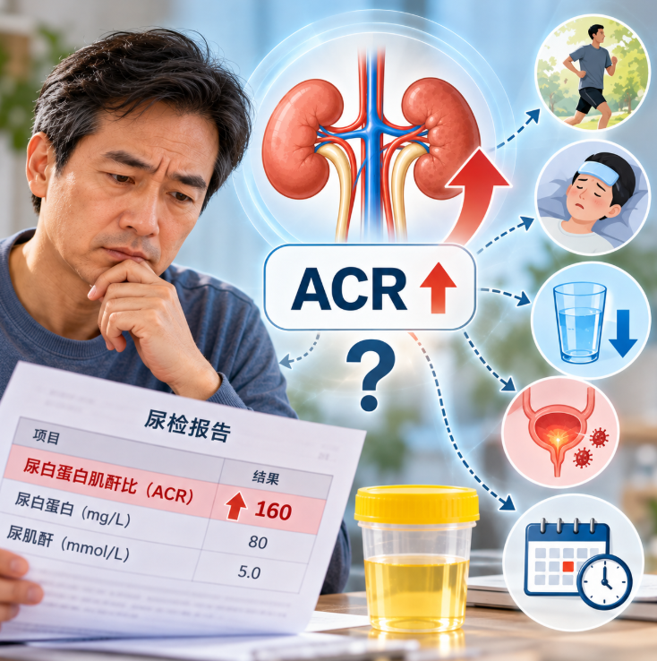 ACR高是不是肾病加重？先把这几个问题弄明白