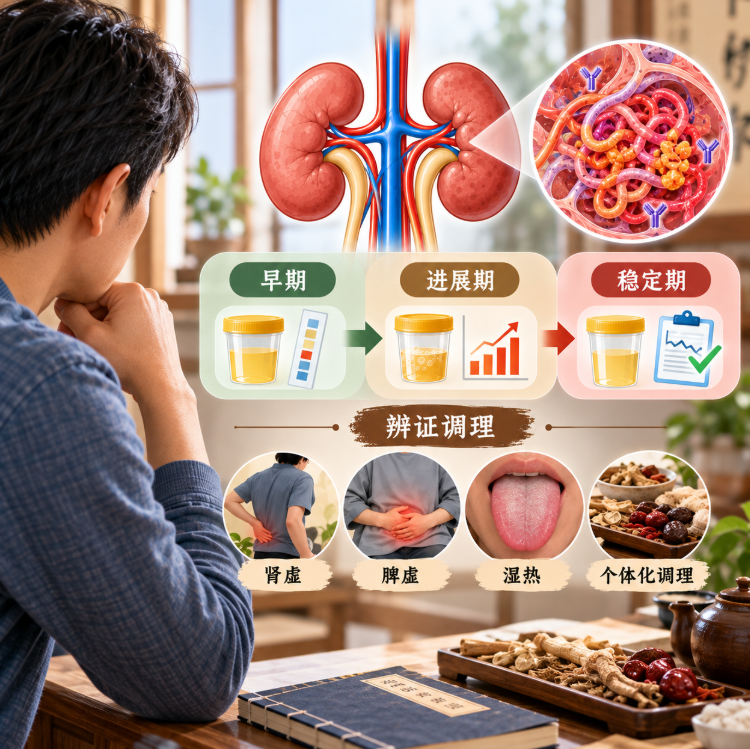 武汉IgA肾病中医调理怎么做？先分清阶段，再看辨证重点