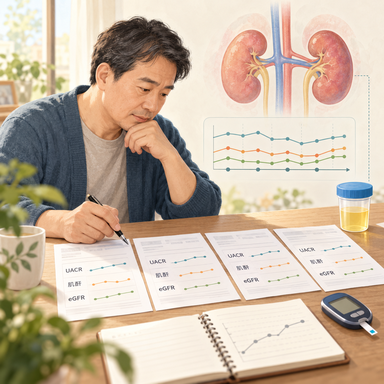 糖尿病肾病尿白蛋白肌酐比升高意味着什么？别只看尿蛋白、肌酐和eGFR，还要看病程变化