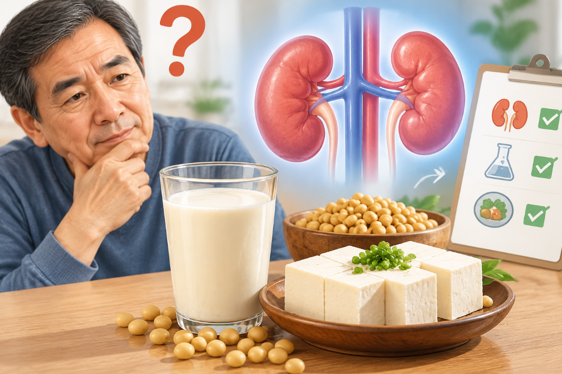 肾病患者能吃豆腐、喝豆浆吗？别急着忌口，关键看这几点