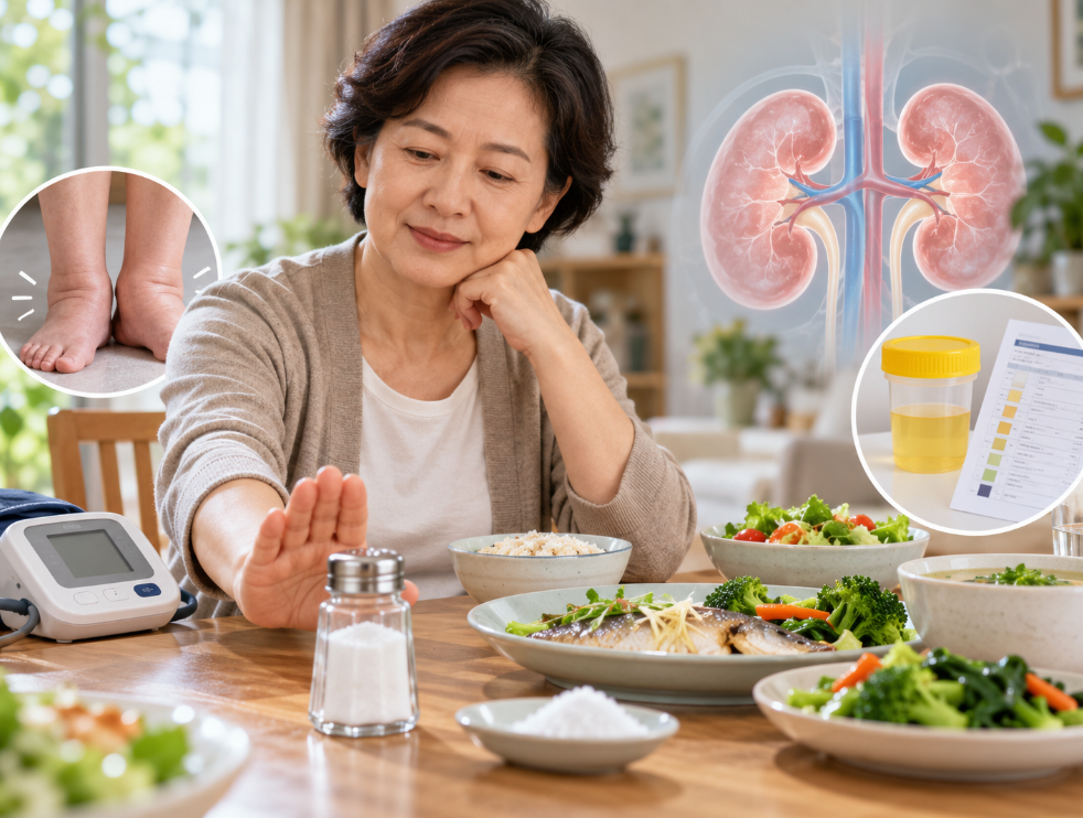 肾病为什么要低盐饮食？血压、水肿、尿蛋白和每天该吃多少盐，一次讲清楚