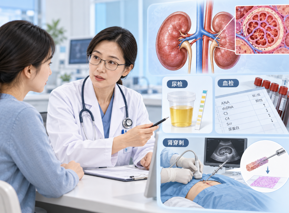 狼疮性肾炎怎么确诊？诊断标准、检查项目与肾穿刺详解
