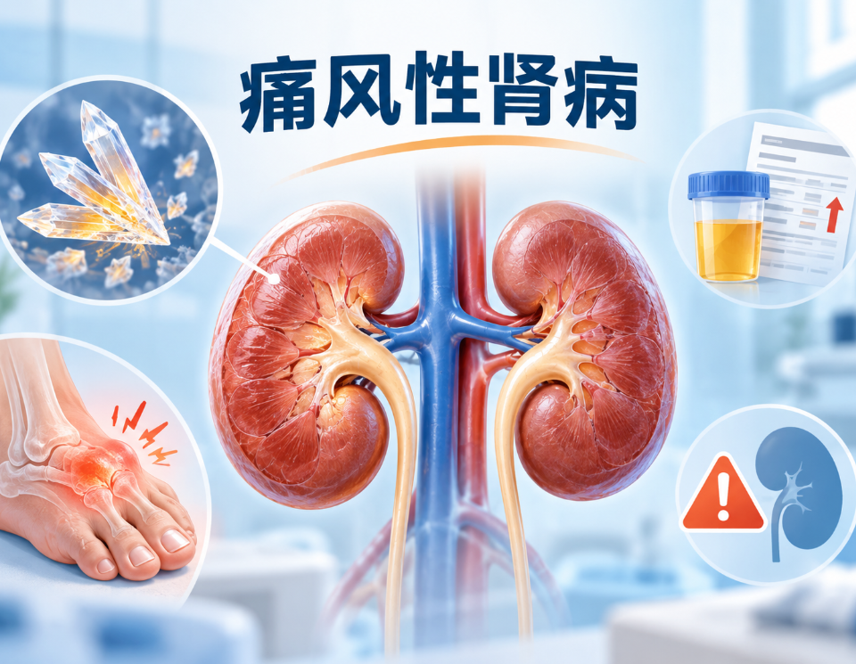 痛风性肾病是什么病？基本概念、常见病因与就医注意事项