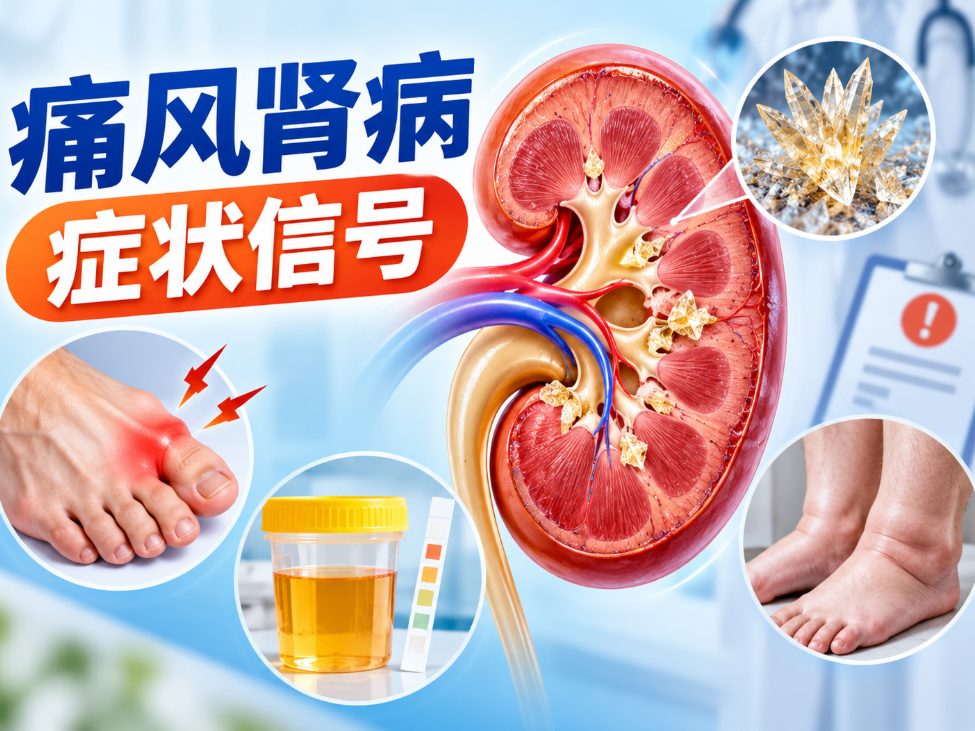 痛风性肾病有哪些症状？早期表现、常见异常与就医信号解析
